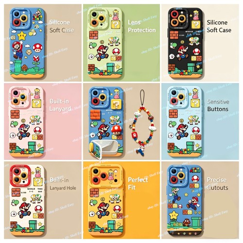 Custodia morbida super mario - super,