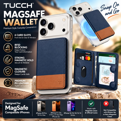Tucch magsafe portafoglio - portafoglio, 6